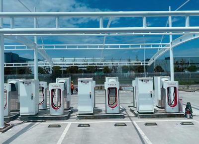特斯拉新能源電動汽車充電站的建設(shè)與未來布局